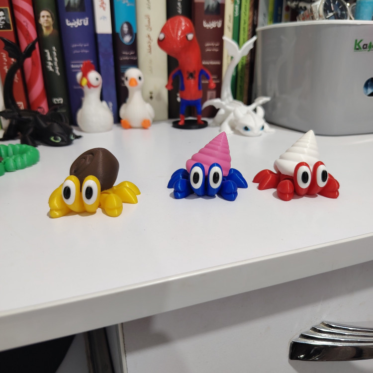 فیگور مدل خرچنگ های مردابی